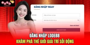 Đăng Nhập Lode88 - Khám Phá Thế Giới Giải Trí Sôi Động