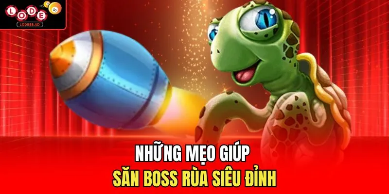 Những mẹo giúp săn boss rùa siêu đỉnh