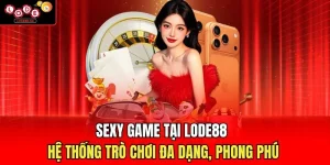 Sexy Game Tại Lode88 - Hệ Thống Trò Chơi Đa Dạng, Phong Phú